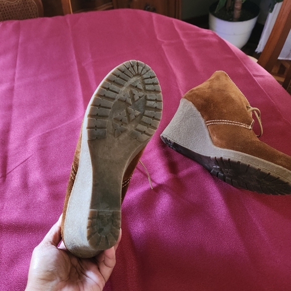 Real Suede Ankle Boots - Picture 3 of 5